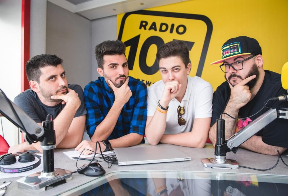 Nicolò Mirra a 105 WAG: le foto dell’intervista