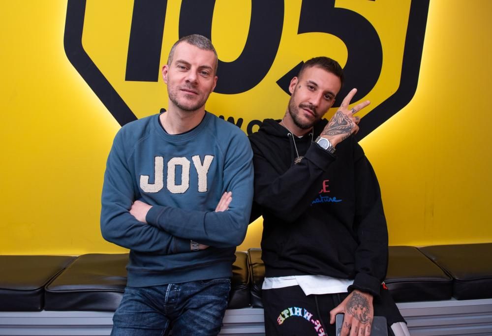 Fred De Palma a 105 Mi Casa: le foto dell’intervista