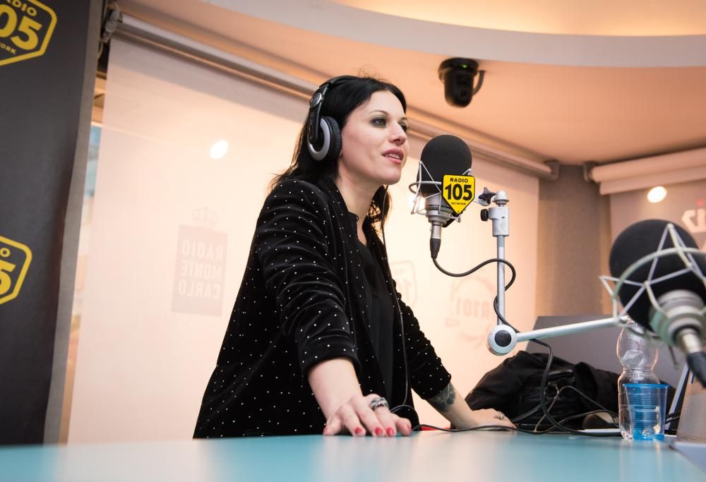 Cristina Scabbia a 105 Mi Casa: le foto