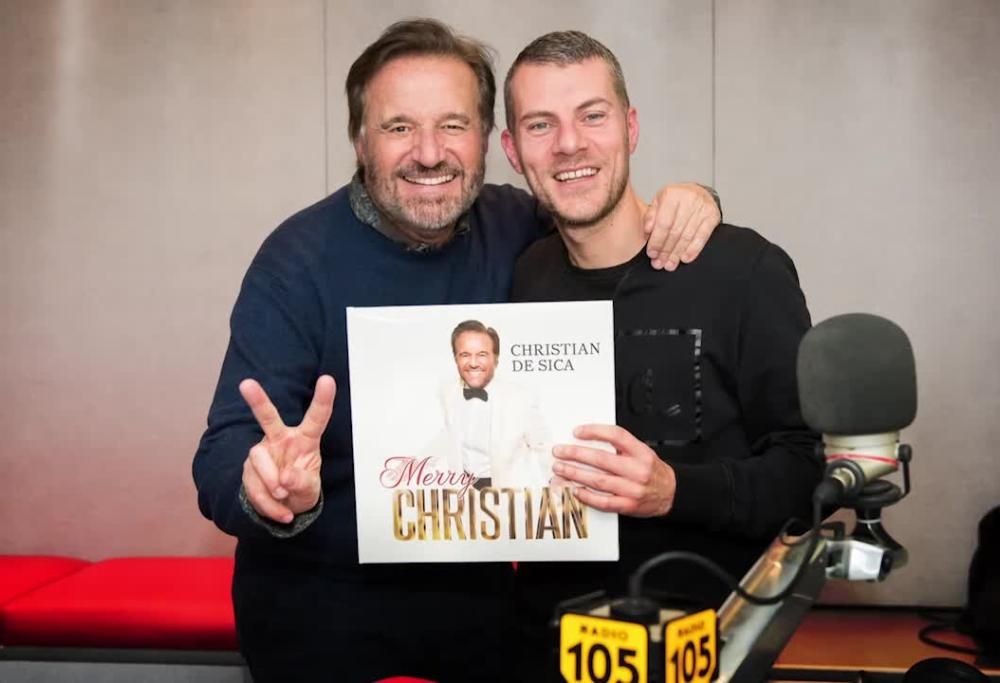 Christian De Sica a 105 Mi Casa: “Il mio disco natalizio non è una sola”