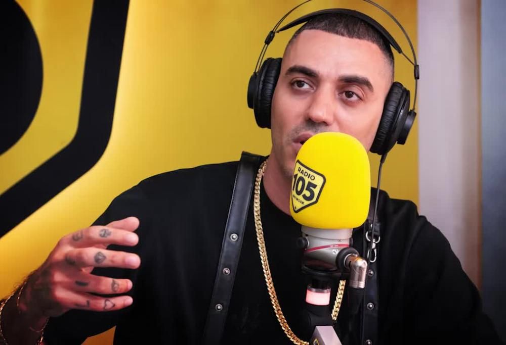 Marracash a 105 Mi Casa: “Vivo la vita a momenti”
