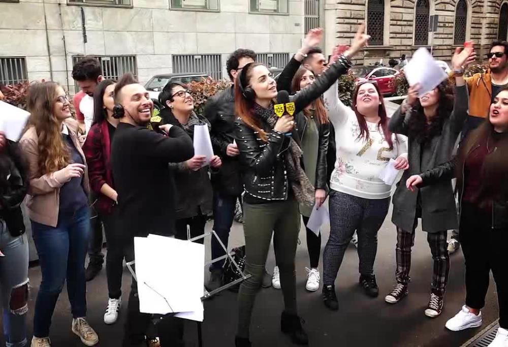 Annalisa: ultima performance per i fan con Alan Caligiuri e il Maestrello Lotti