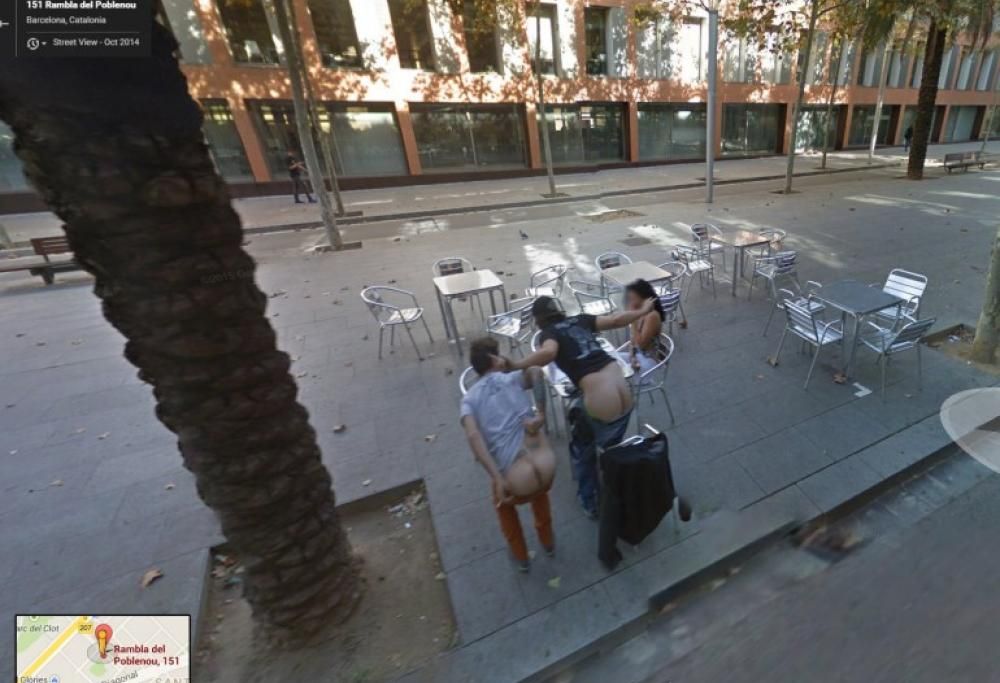Google street view, le foto più assurde