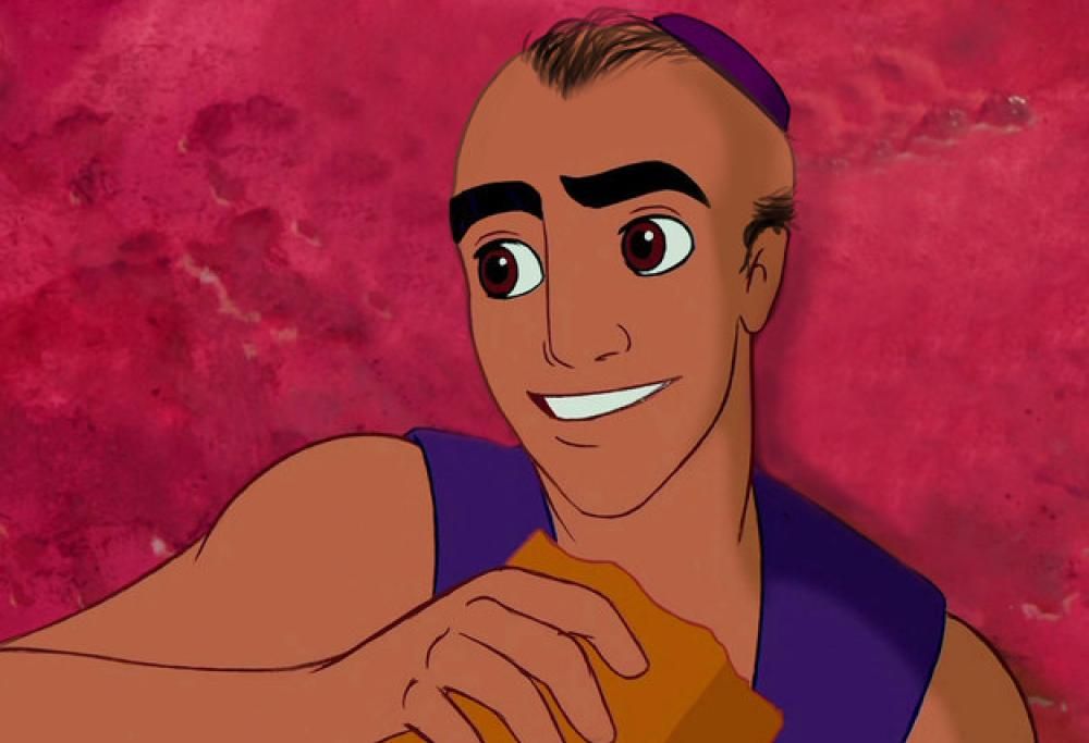 Come sarebbero i principi della Disney se fossero pelati?