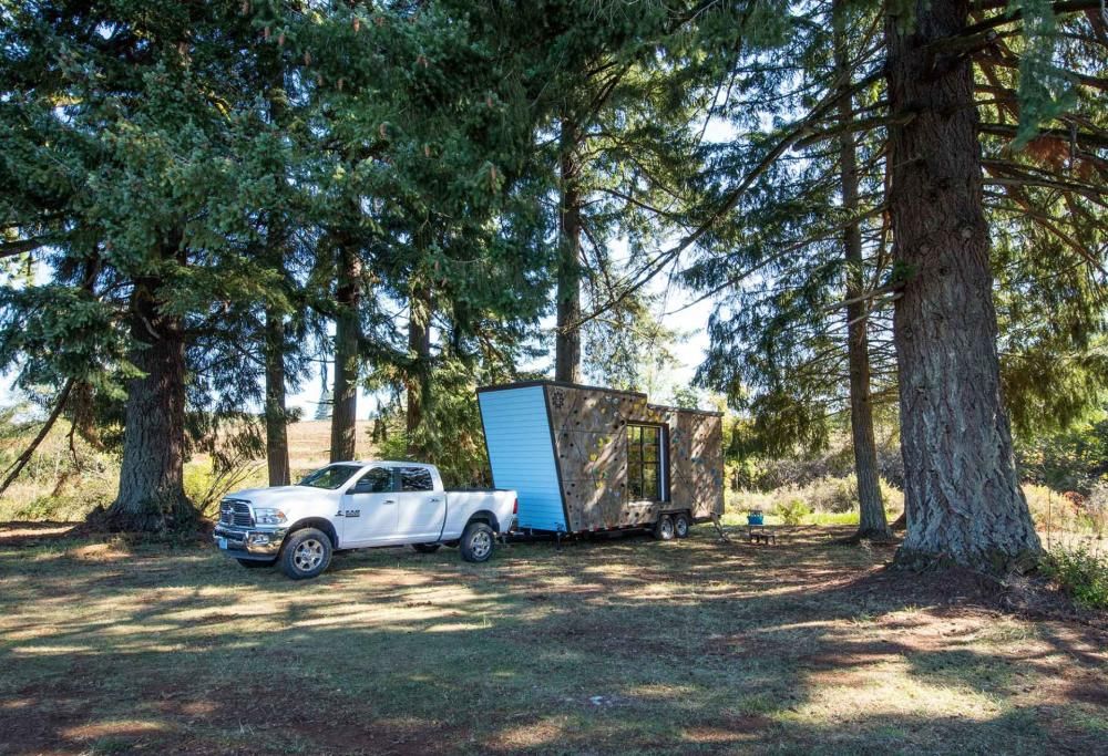 Ecco la micro casa di lusso: funzionale, super organizzata, si trova in un caravan