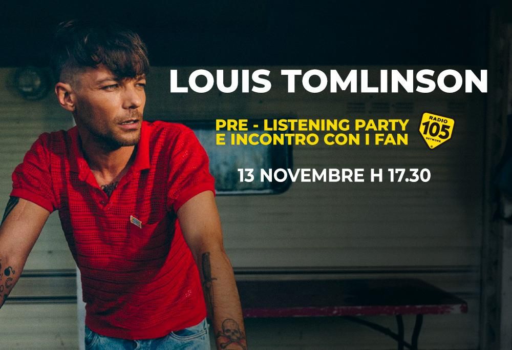 Louis Tomlinson, il Pre-Listening Party del nuovo album