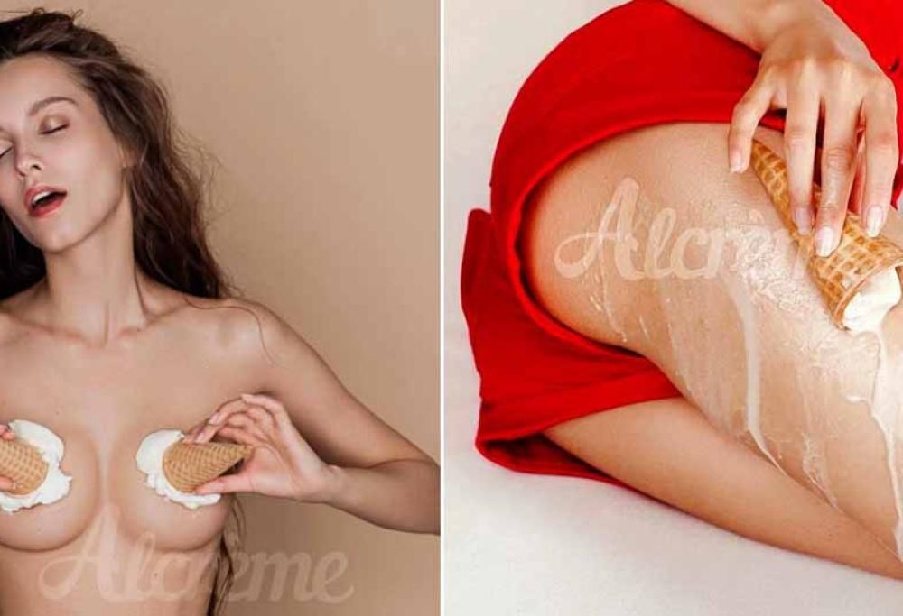 Pubblicità del gelato shock per le sue immagini inappropriate