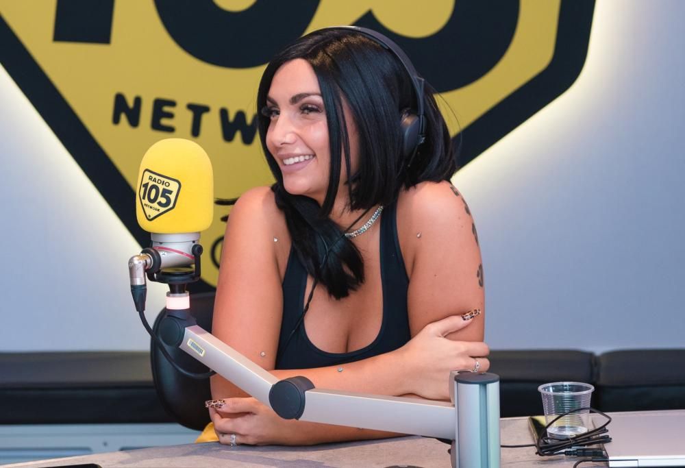 Elettra Lamborghini a 105 Trap: le foto