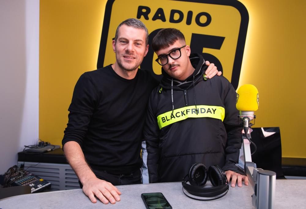 Geolier a 105 Mi Casa: le foto dell’intervista