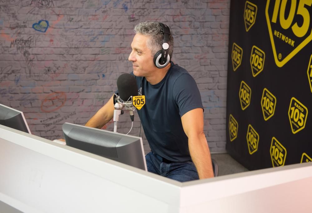 Beppe Fiorello a 105 Mi Casa: le foto dell’intervista