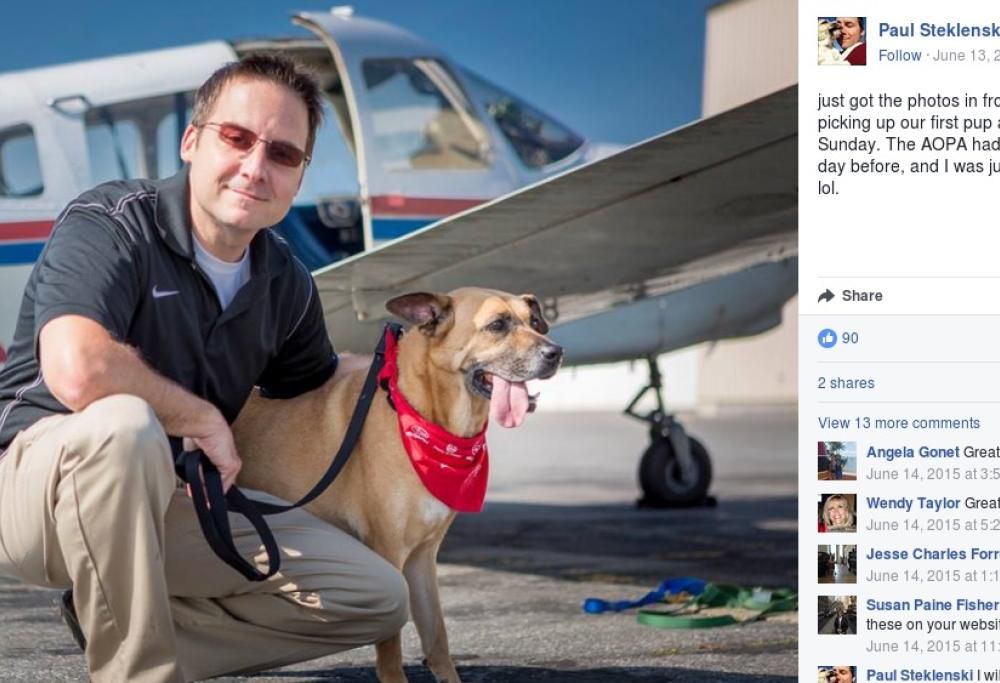 Compra un aereo per salvare gli animali randagi, la storia di Paul Steklenski