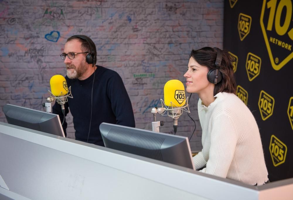 Valerio Mastrandrea e Chiara Martegiani, guarda le foto dell’intervista a 105 Friends