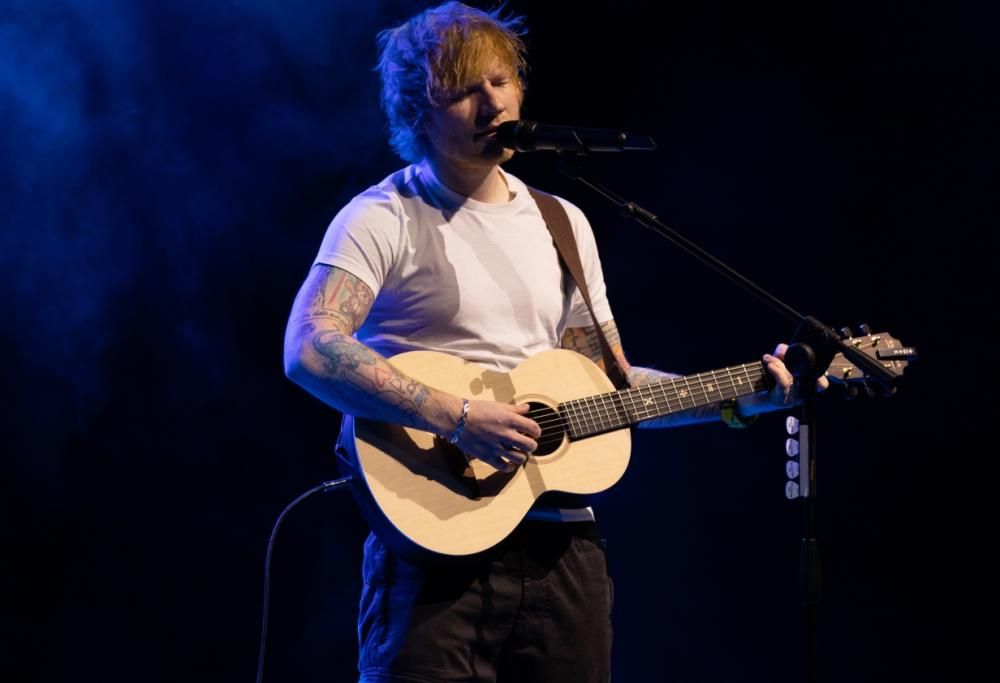 Ed Sheeran ha presentato il nuovo album con live esclusivo a Milano