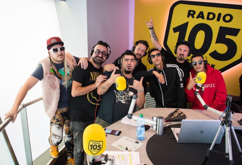 Hichy Bangz e Isi Noice ne Lo Zoo di 105: le foto