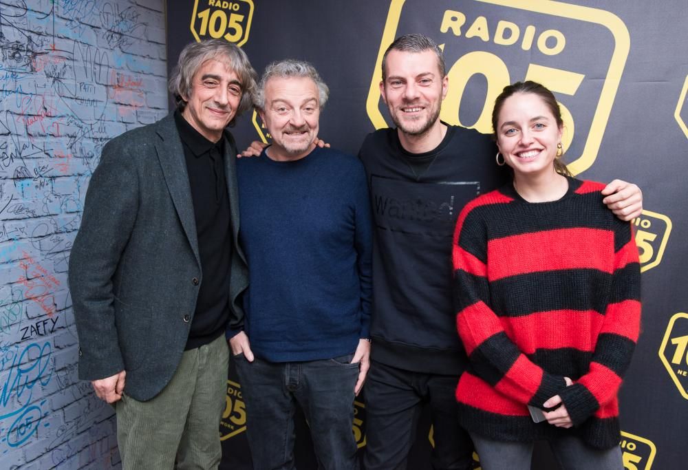 I “Moschettieri del Re”, le foto dell’intervista a 105 Mi Casa