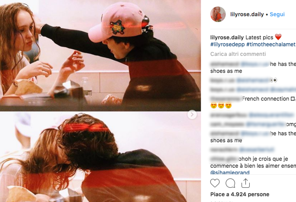 Ecco il fidanzato della figlia di Johnny Depp,  Lily-Rose Depp