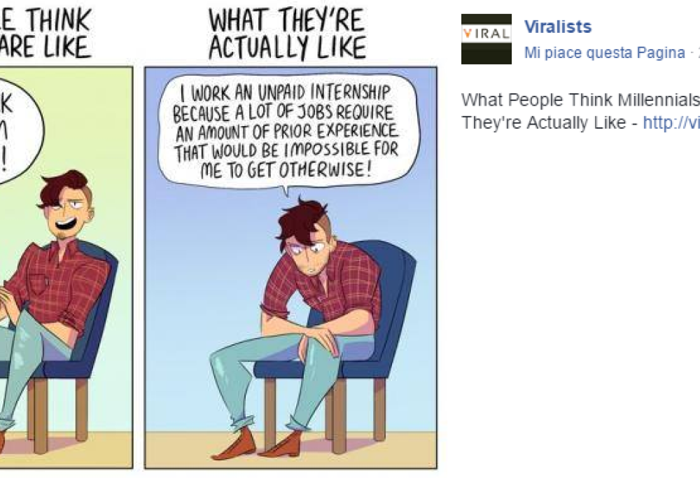 Millennials: ecco tutta la verità spiegata attraverso cinque divertentissime vignette!