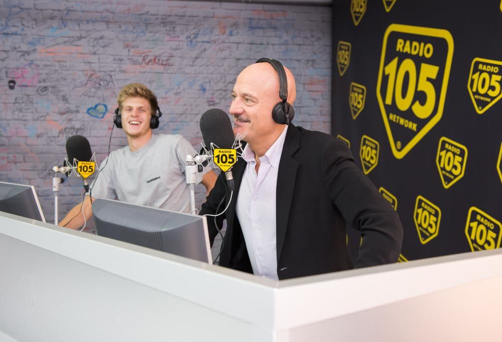 Il cast de “Gli Sdraiati” a 105 Mi Casa, le foto