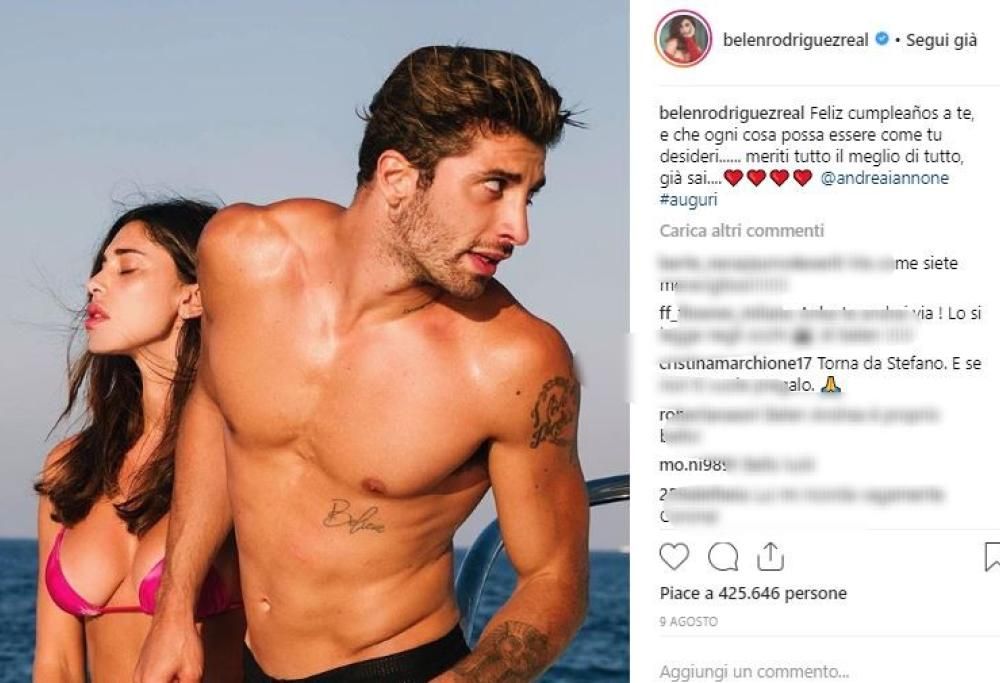 Belen Rodriguez e Andrea Iannone: fine di un amore?