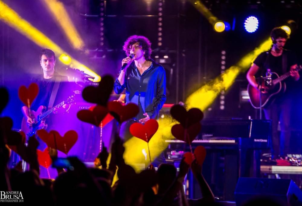 Ermal Meta: le foto e la scaletta dell’esordio del tour a Fiorenzuola D’Arda