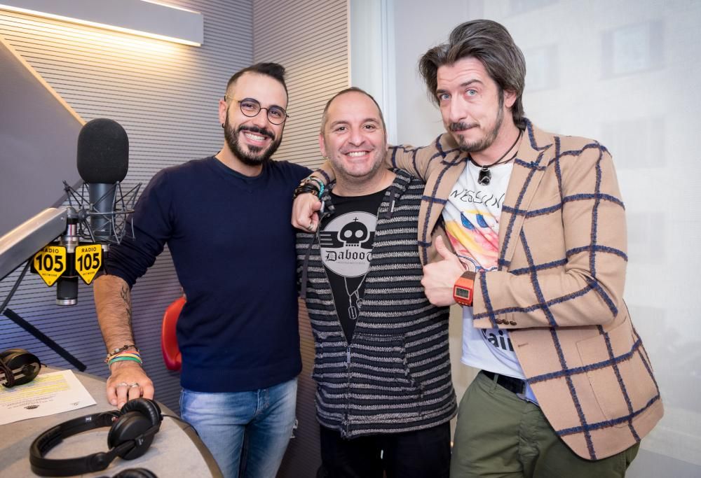 Le foto di Paolo Ruffini e Scintilla a 105 Night Express