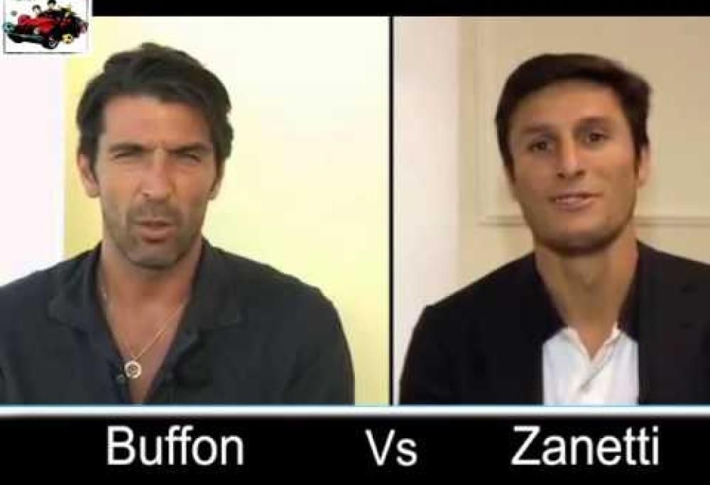 INTERVISTA DOPPIA – BUFFON VS ZANETTI