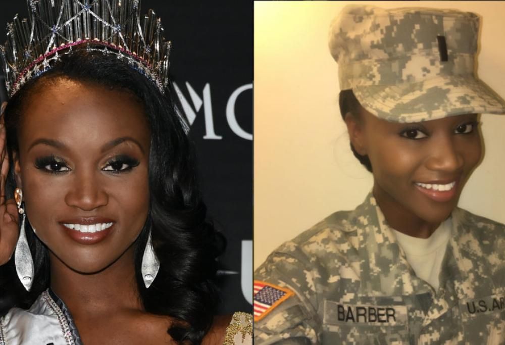 Deshauna Barber, la nuova Miss America porta la divisa