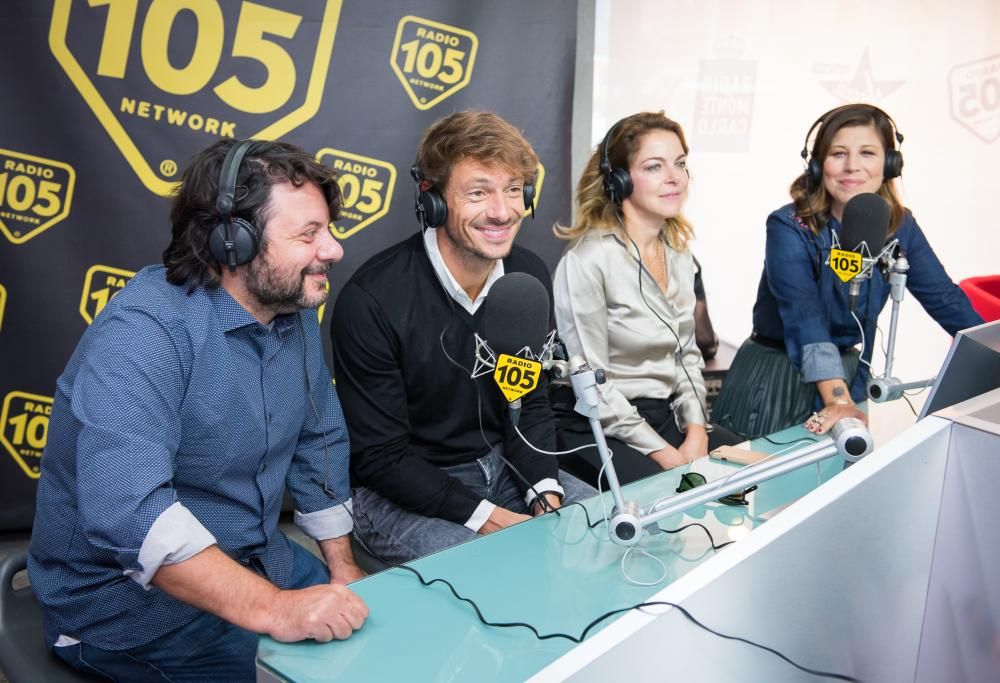 I protagonisti di “Nove Lune e Mezza” a 105 Friends: le foto