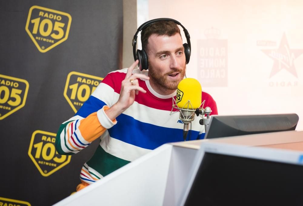 Mecna a 105 Mi Casa: le foto dell’intervista