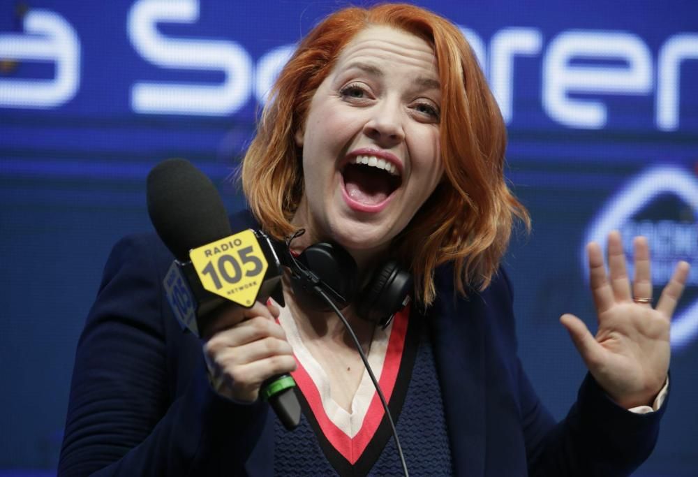 Sanremo 2018, Noemi con Max Brigante a Casa Sanremo: le foto