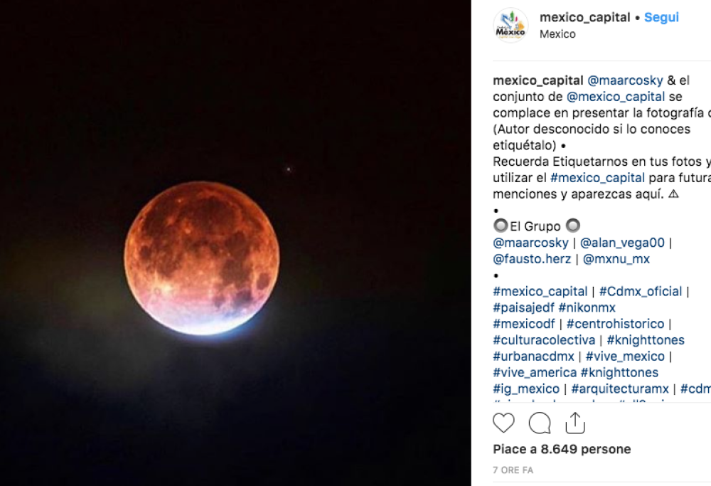 Eclissi di Luna del 21 gennaio: ecco le foto più belle da tutto il mondo