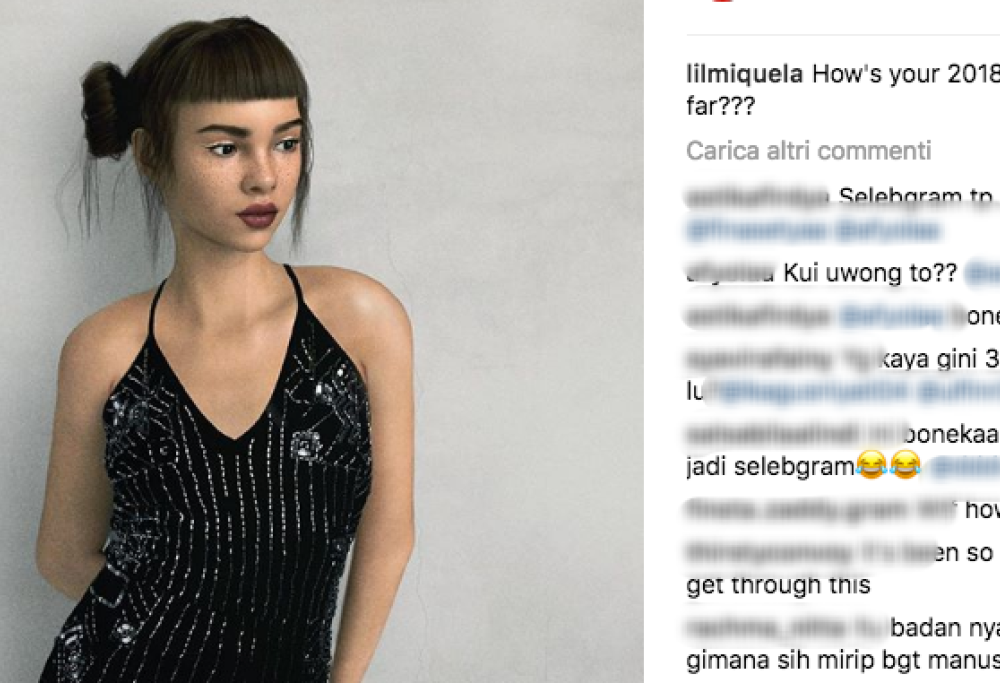 La modella da 500mila follower che in realtà non esiste