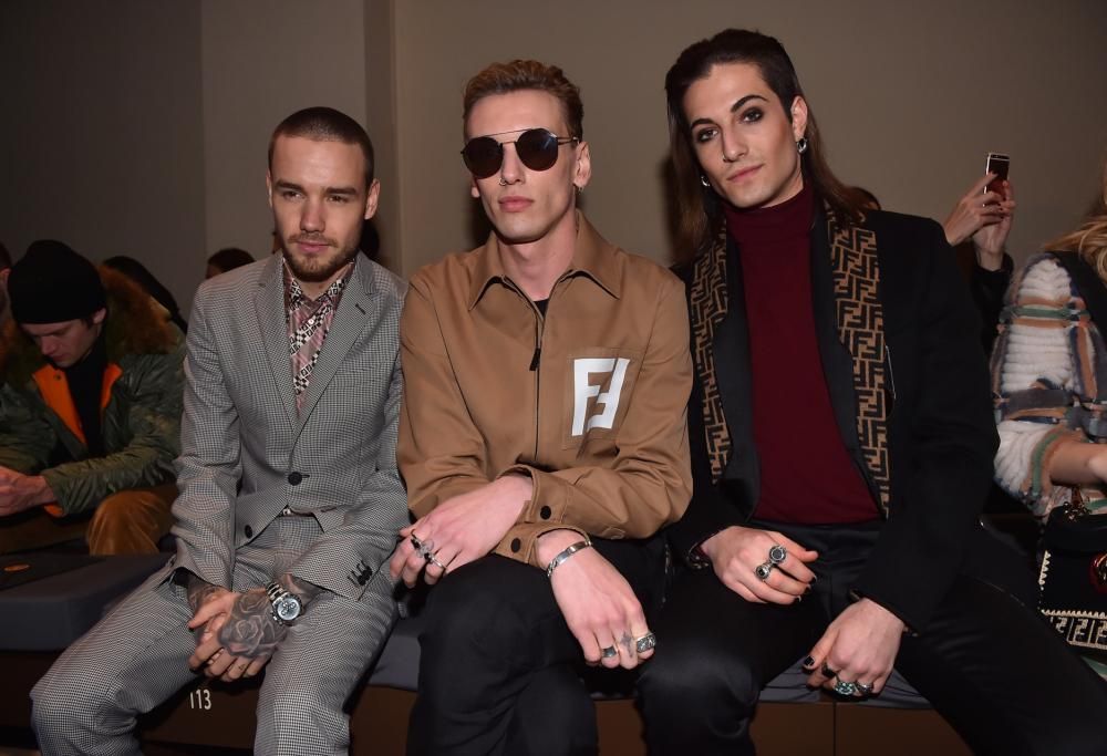 Liam Payne e i Maneskin in visita a Milano per la Settimana della Moda: le foto