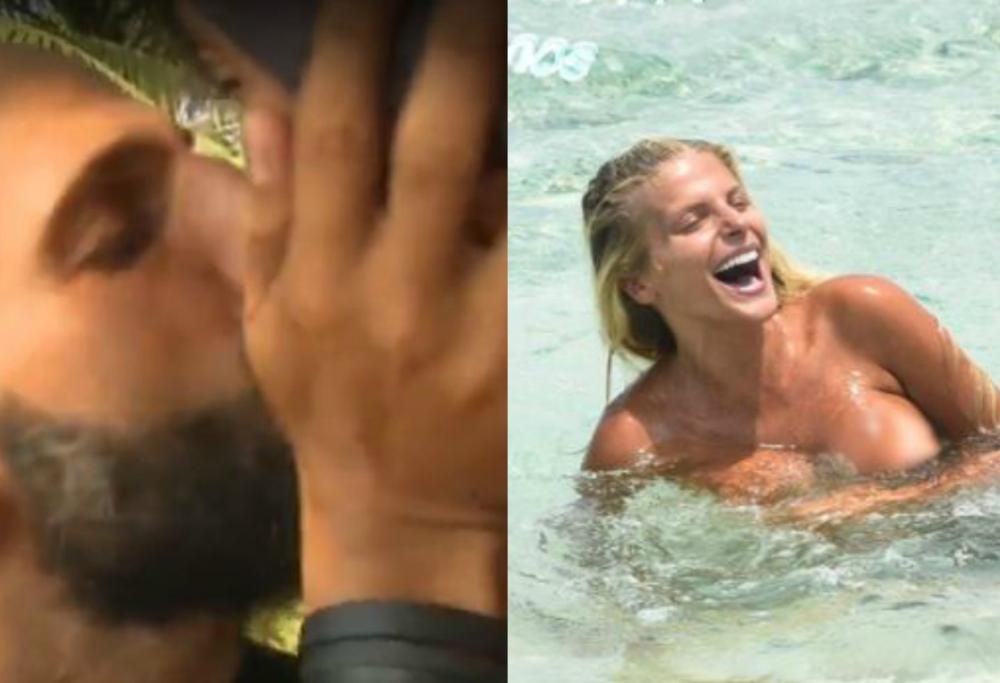 Isola dei famosi: la Cipriani nuda e il bacio tra Amaurys e Jonathan