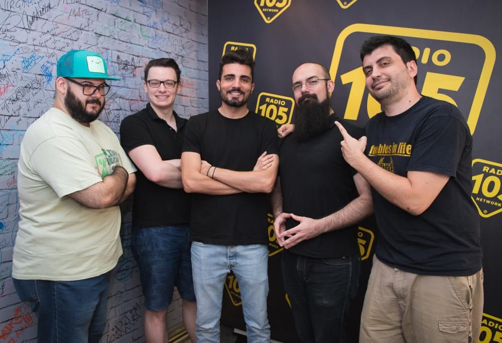 Lapo Raspanti e Roberto Pramopolini ospiti di 105 WAG: le foto dell’intervista