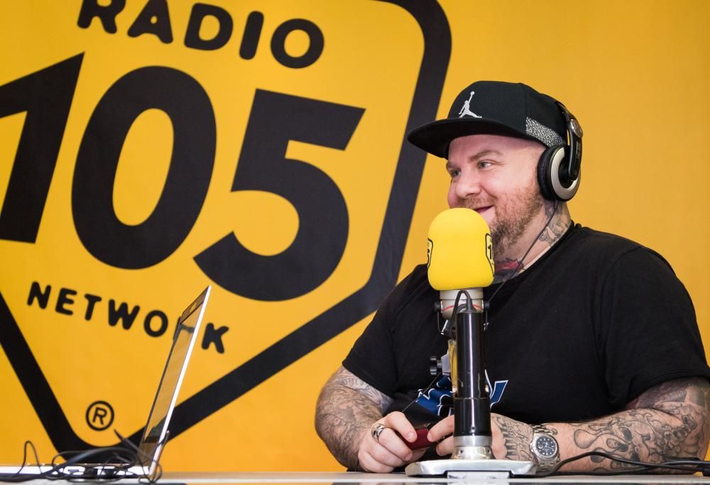 Jake La Furia a 105 Mi Casa: le foto