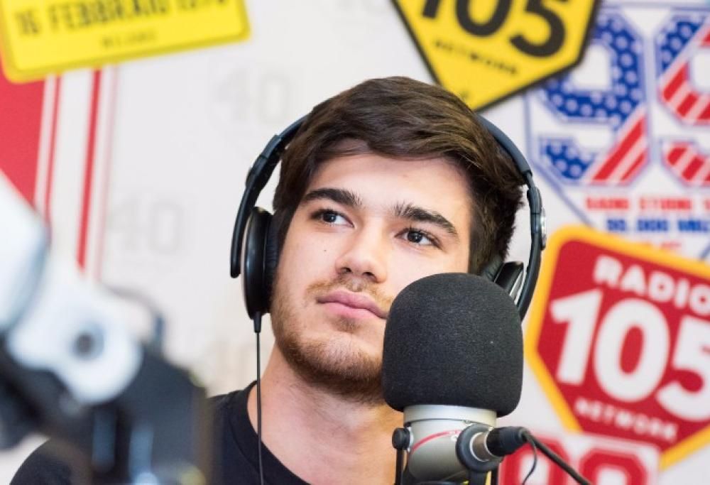 Giacomo Mazzariol a 105 Mi Casa, le foto