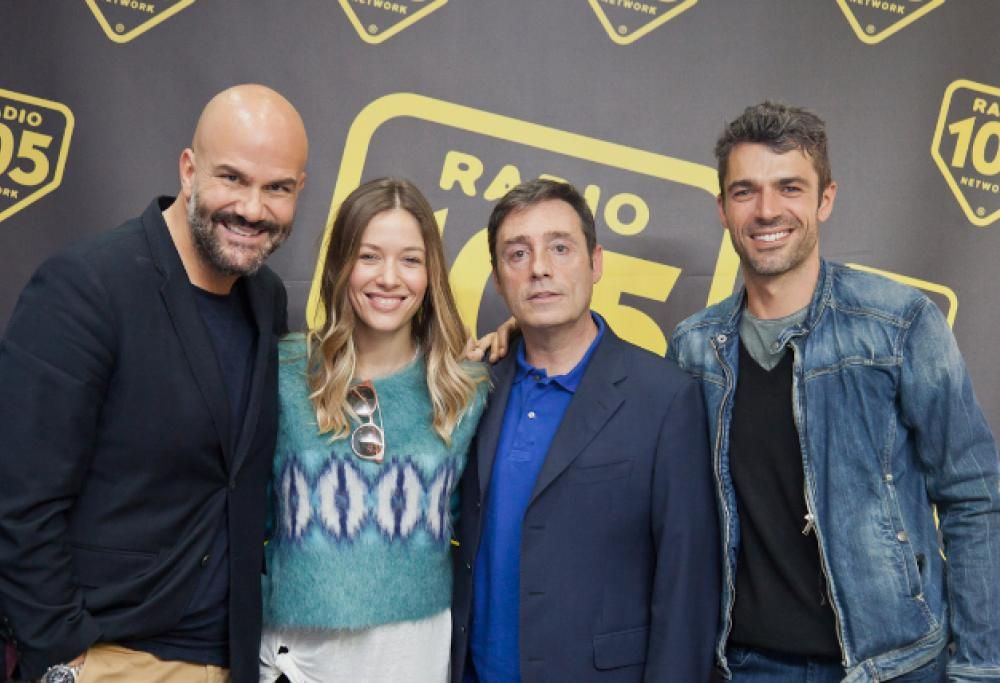 Le foto di Luca Argentero e Sarah Felberbaum a 105 Friends