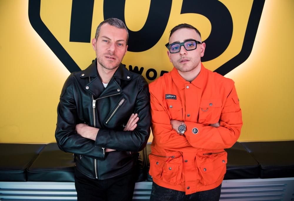 Rocco Hunt a 105 Mi Casa: le foto dell’intervista