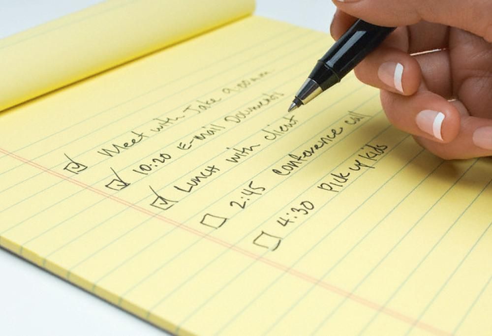 5 trucchi per essere sempre super organizzati