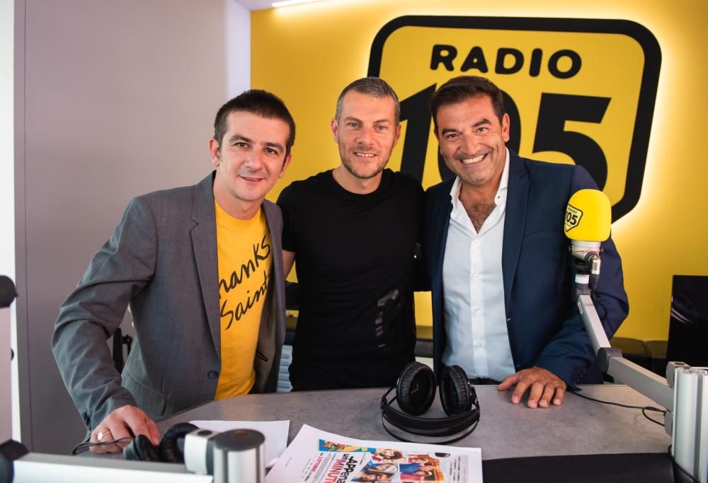 Max Giusti e Francesco Mandelli a 105 Mi Casa: le foto dell’intervista!