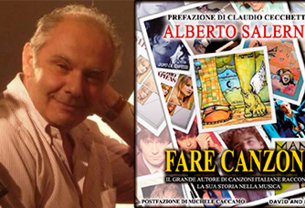 Alberto Salerno a 105 Mi Casa presenta il libro “Fare Canzoni” venerdì 4 alle 18.00