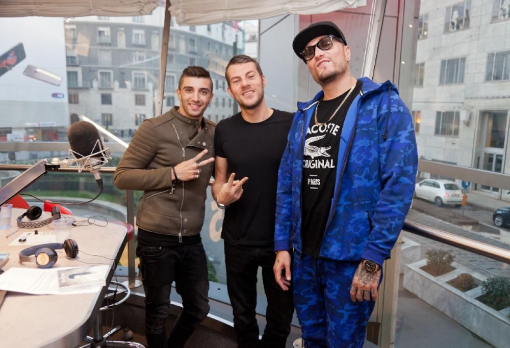 Guè Pequeno a 105 Mi Casa con Andrea Iannone: guarda le foto