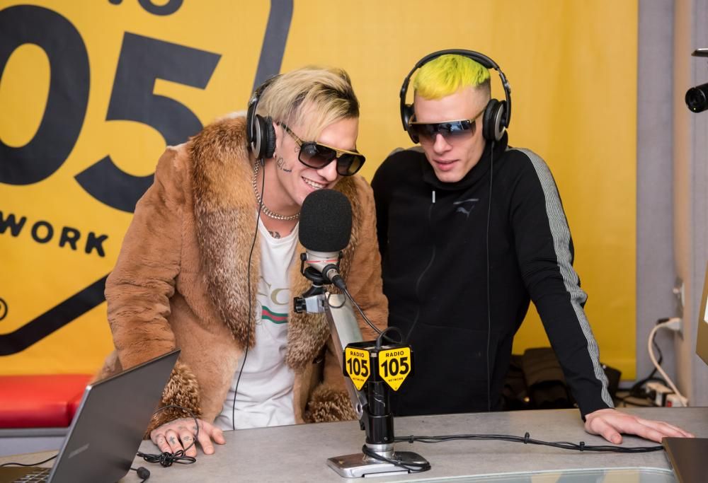 Achille Lauro e Boss Doms a 105 Mi Casa, le foto