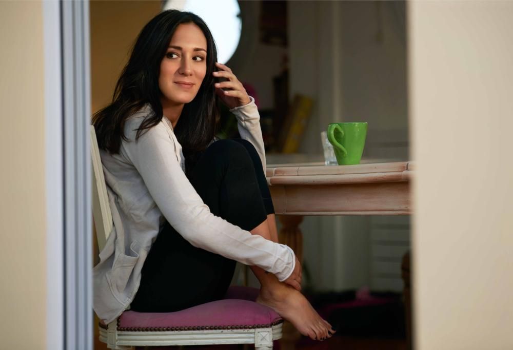 La scrittrice Chiara Gamberale a 105 Friends