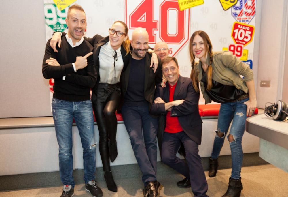 Dolcenera, Marracash, Mondo Marcio, Elenoire Casalegno e Juliana Moreira in diretta su 105: guarda le foto