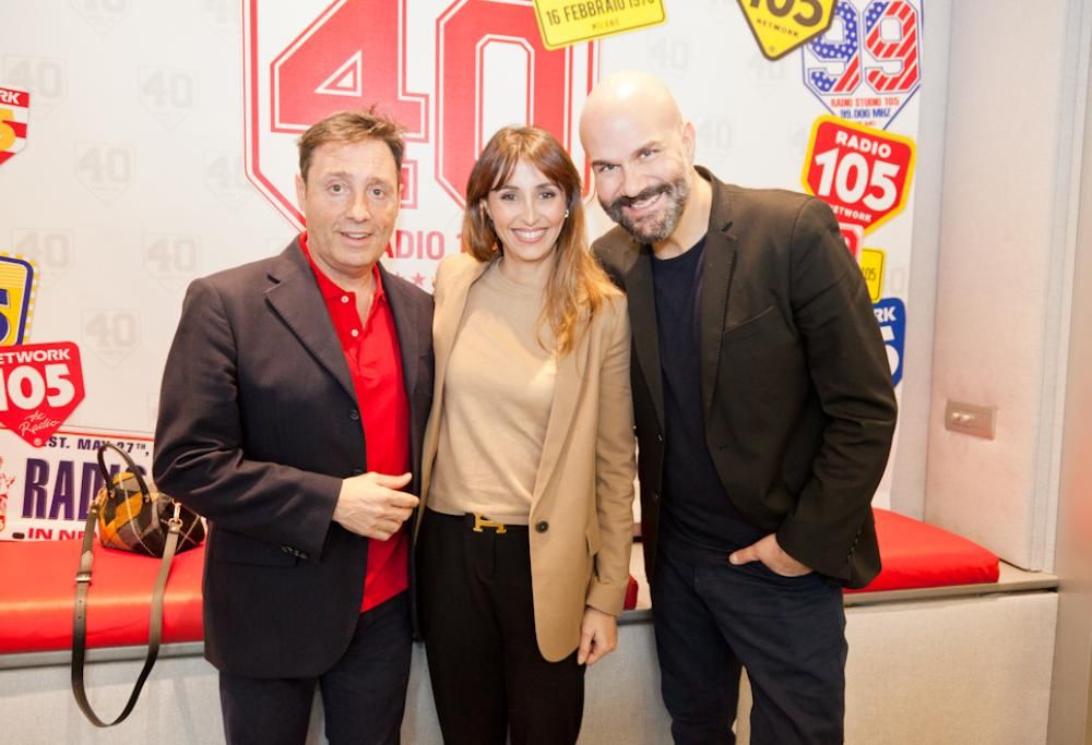 Renato Pozzetto, Benedetta Parodi e Marco Bianchi a 105 Friends!