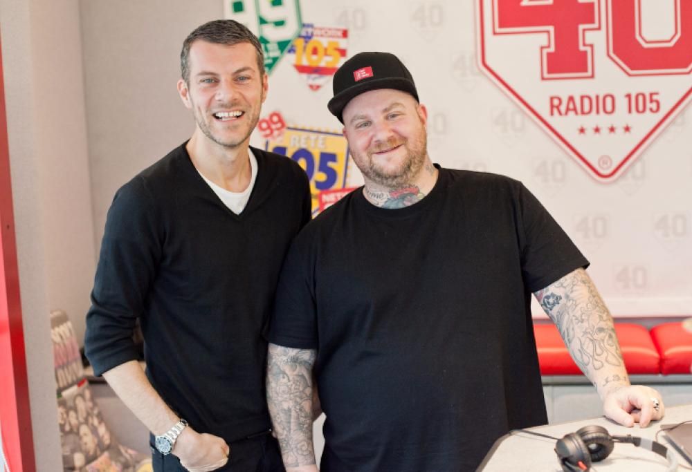 Jake La Furia in onda con Max Brigante: guarda le foto