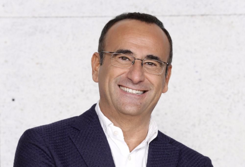 Carlo Conti ai microfoni di Radio Festival