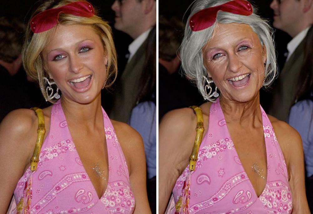 Incredibile! Le star invecchiate da Photoshop
